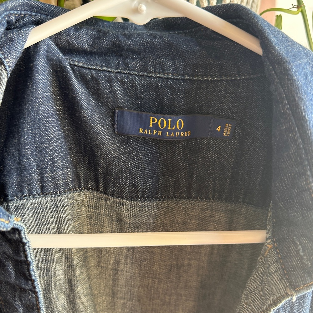 Vintage Polo Ralph Lauren Denim Romper